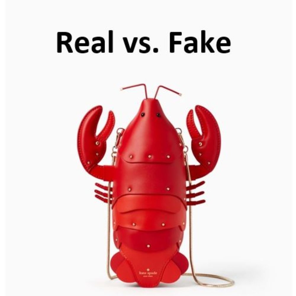 Kate Spade Lobster Authentication Real vs. Fake